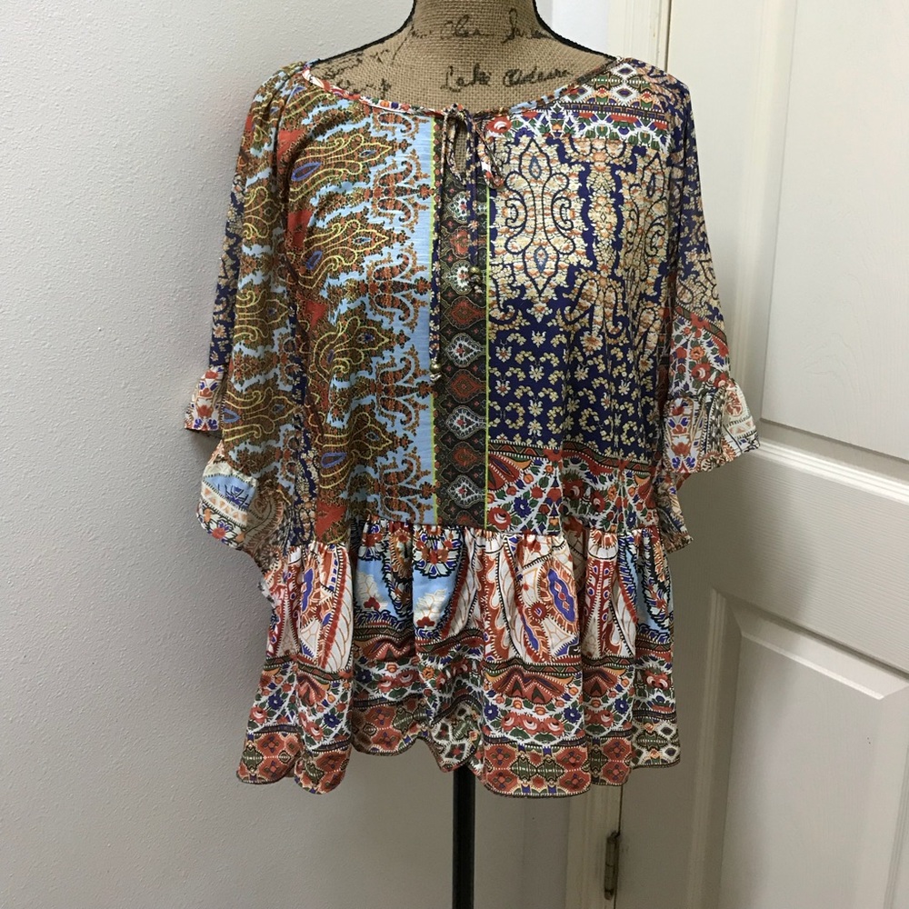 Plus size blouse